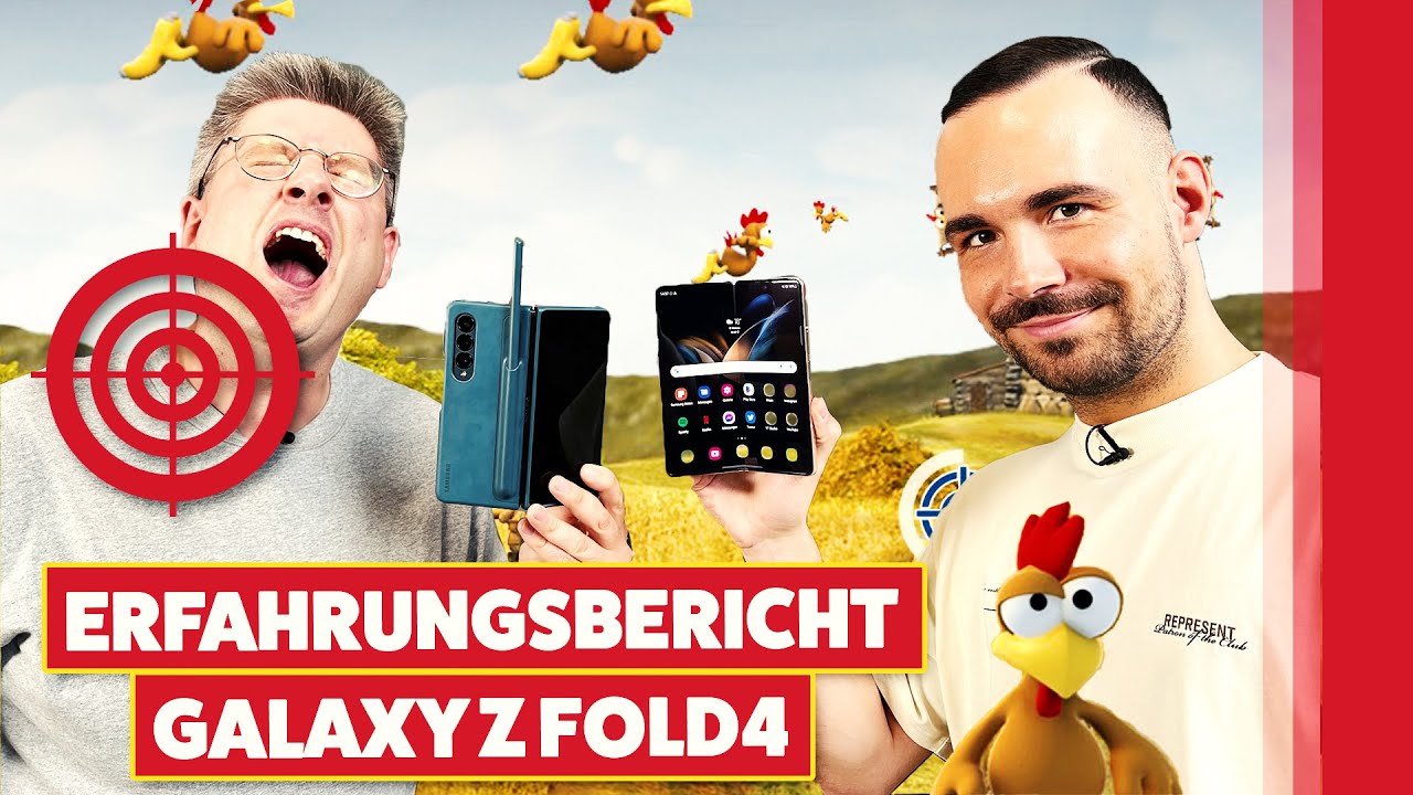 Samsung Galaxy Z Fold 4 - Unser Erfahrungsbericht (Deutsch)