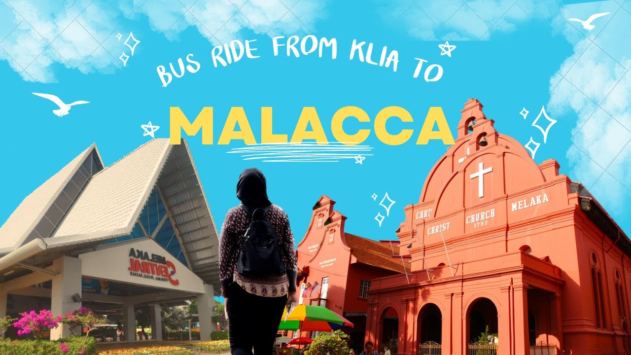 From Jakarta and ride a bus from KLIA to Melaka by Transnasional 🚌💨