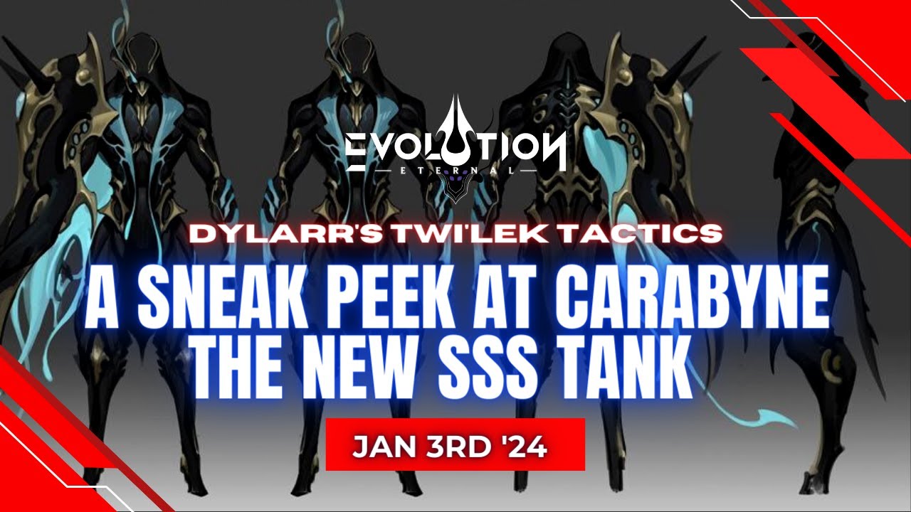 A Sneak Peek at CARABYNE - The New Assassin Tank | Eternal Evolution