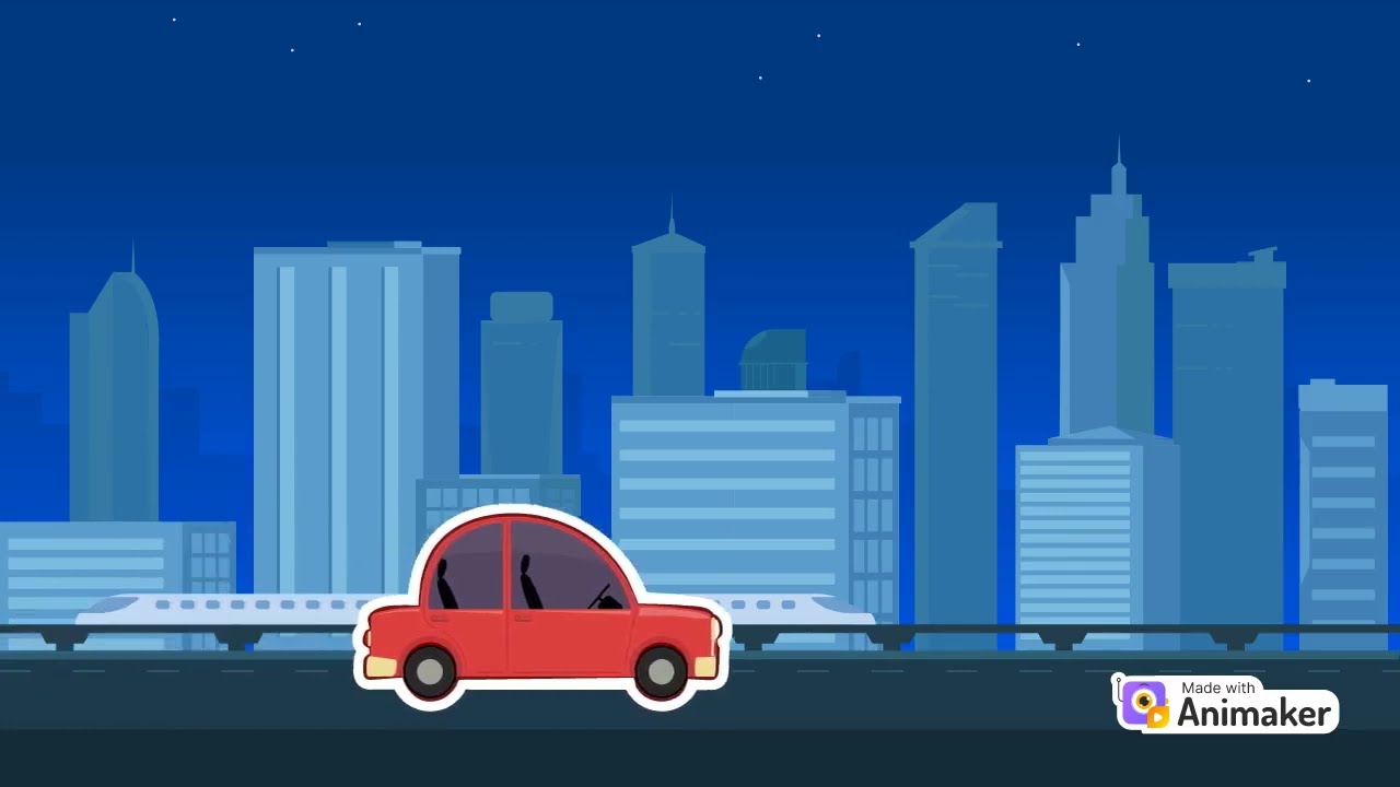 Dont cross the speed limit Animation
