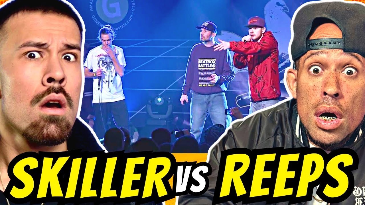 SKILLER 1ST time REACTION! Skiller vs Reeps One BEATBOX Championship! W/ @AnthonyRay