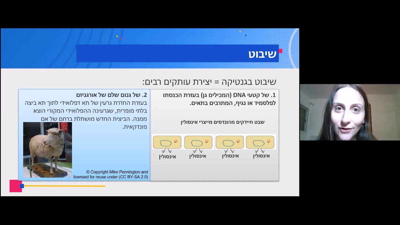 ביולוגיה:הנדסה גנטית חלק א (עברית)