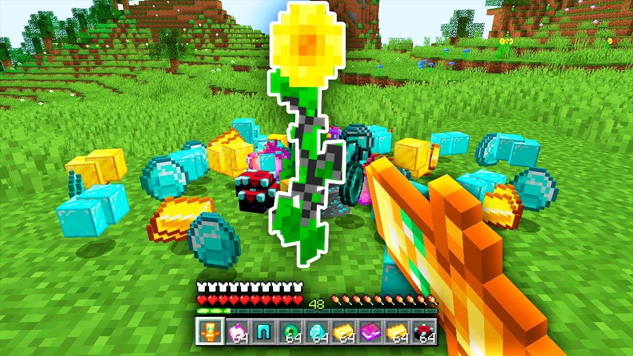 I played OP Flower Power in Minecraft UHC
