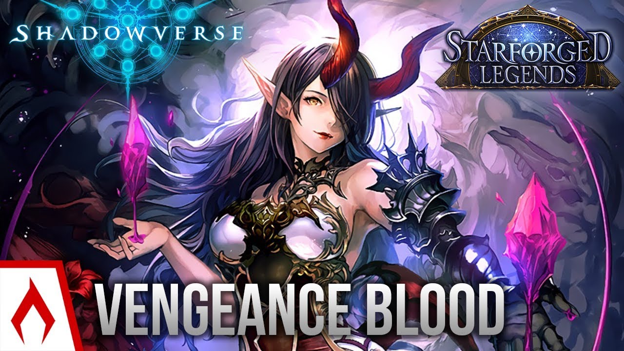 [Shadowverse] NA Tournament Champion! - Vengeance Bloodcraft Deck Gameplay (Sponsored)