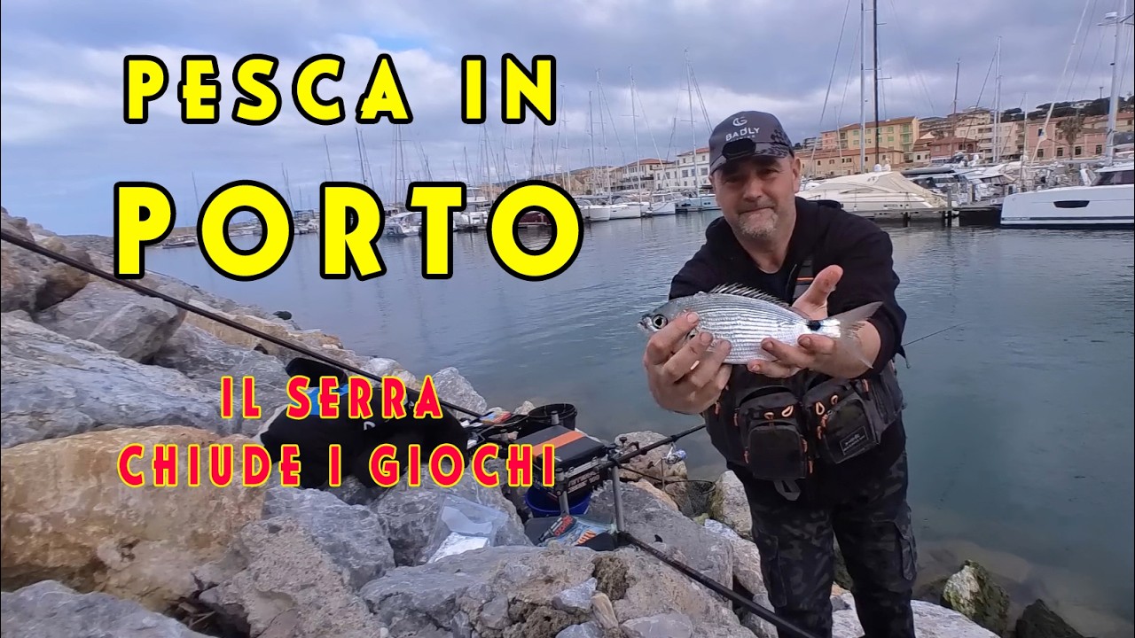 Pesca in porto: Saraghi e Occhiate a raffica