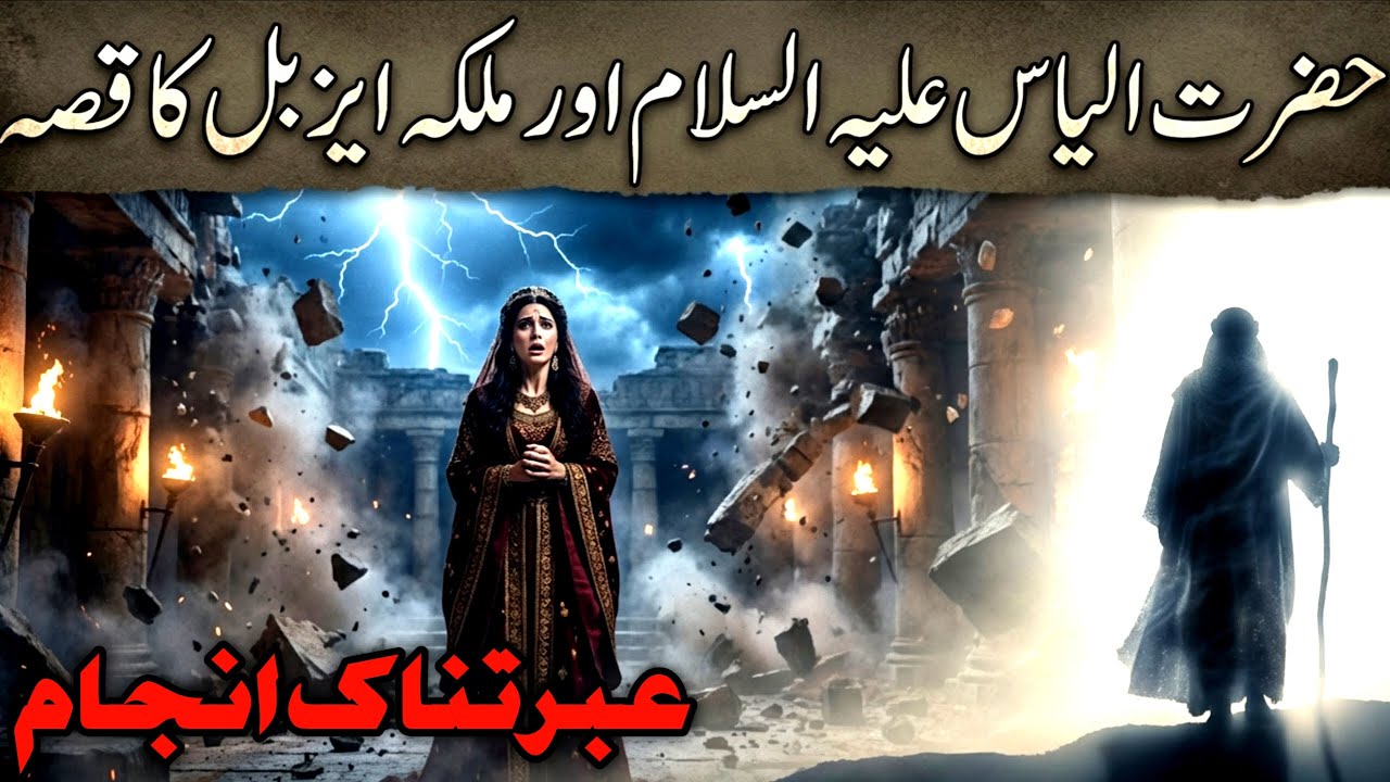 Hazrat Ilyas AS or Queen Jezebel ka Waqia | Fall of Wicked Queen | Qasas ul Ambiya | @Kitabyaat