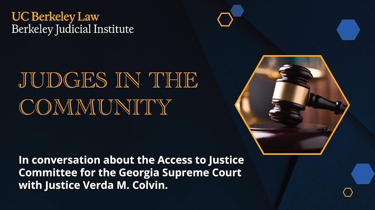 Access to Justice Committee — Justice Verda M. Colvin