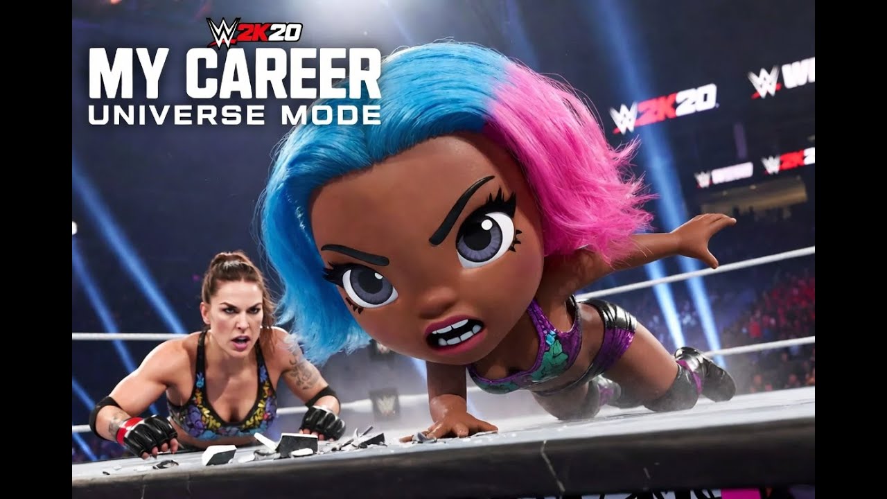 Cindy angle vs Ronda Rousey WWE 2K20 my career universe mode part 28 🎮🕹️🎮🕹️👍👍👍👍😂🤣😮🤯