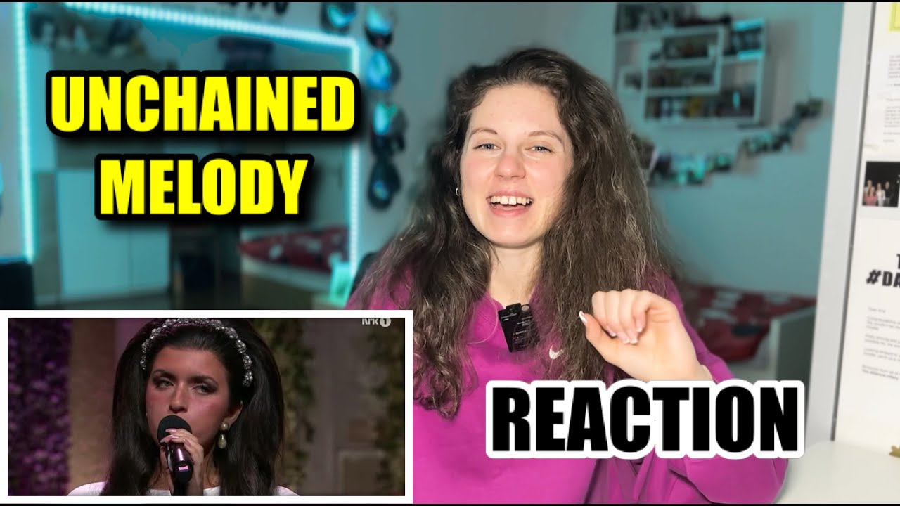 DANCER REACTS '' UNCHAINED MELODY'' - ANGELINA JORDAN *WOW*