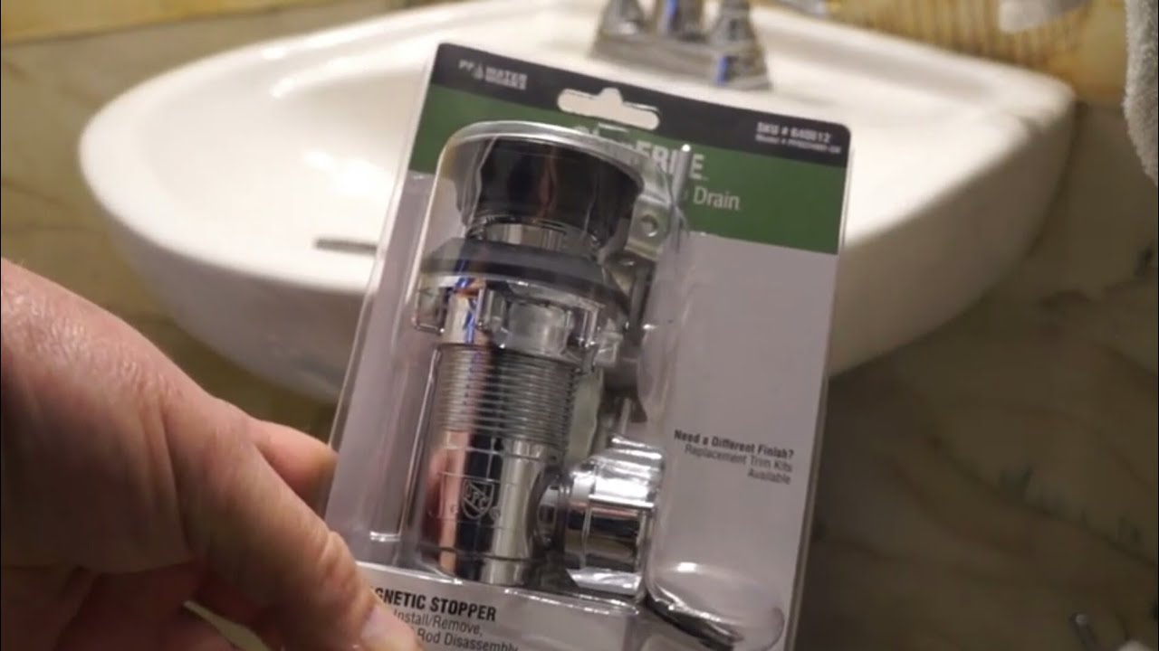 How to replace drain on a pedestal sink