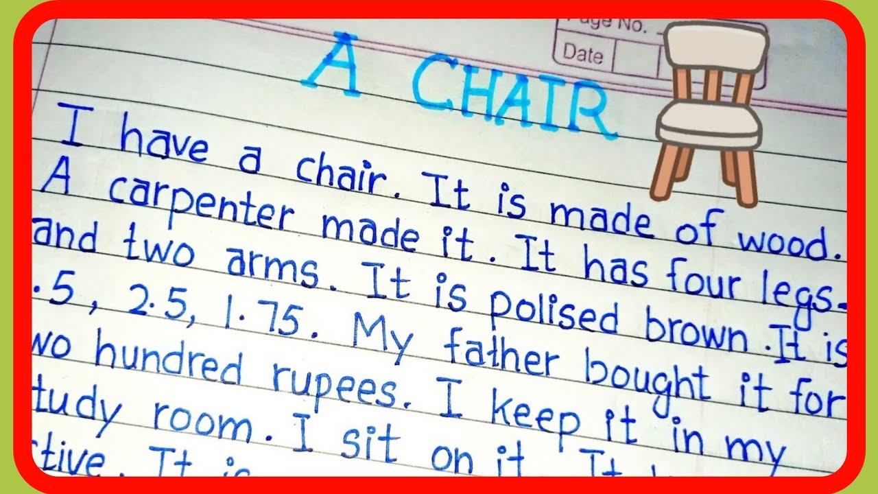 A CHAIR 💺