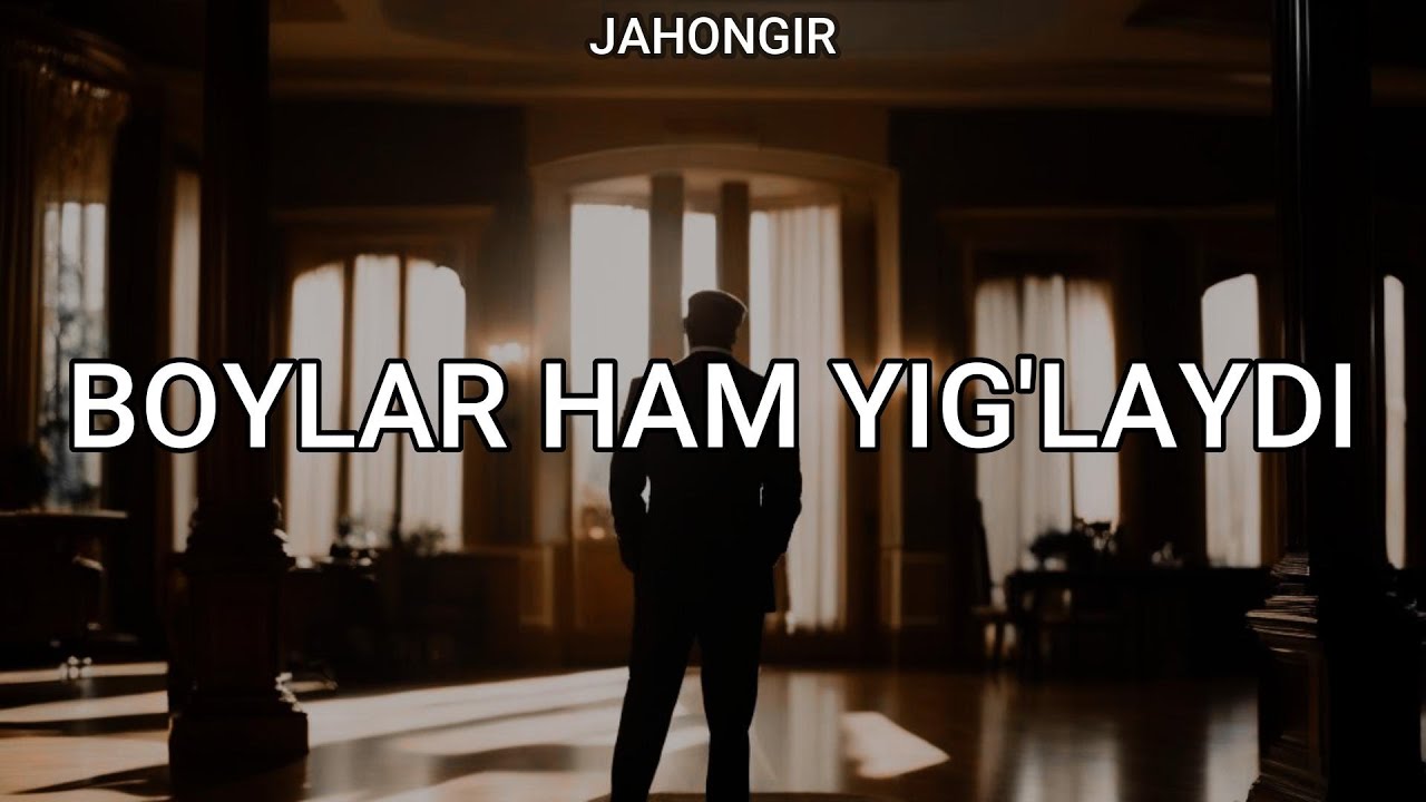 Jahongir - Iztirob / O'limni orzu qilgan milliarder