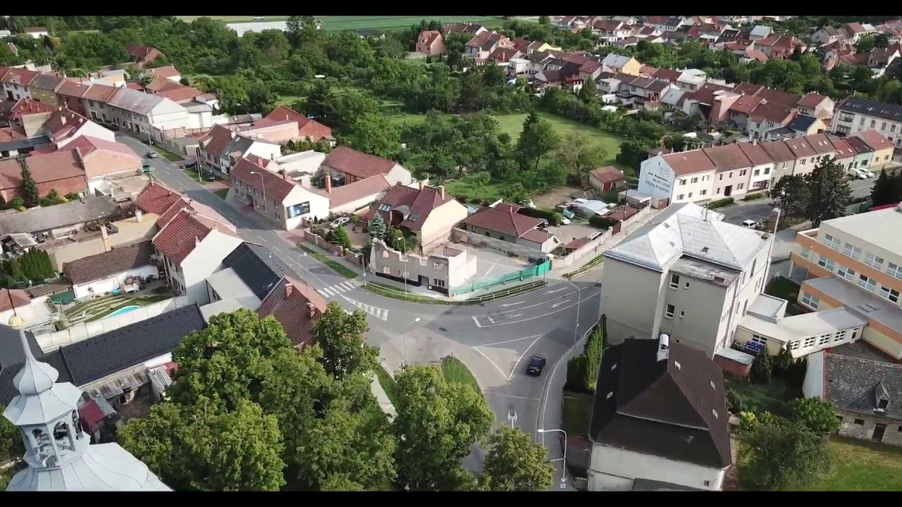 Vrahovice z ptačí perspektivy