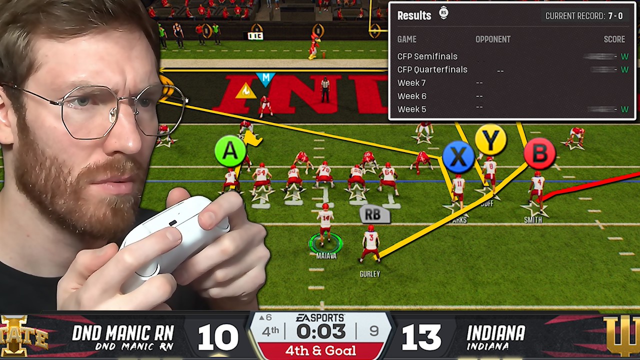 My National Championship Came Down To The Last Play...
