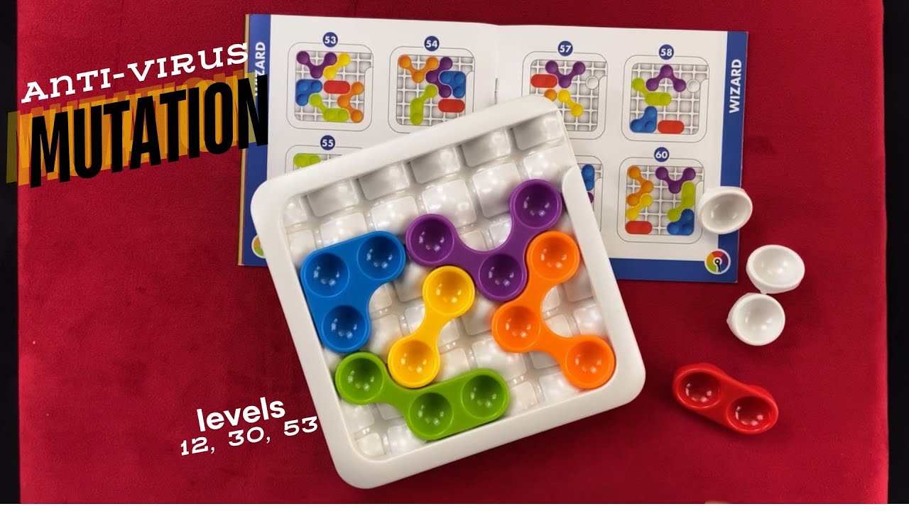 Don’t make this mistake when removing the red virus in 3 levels of the Anti-Virus Mutation puzzle