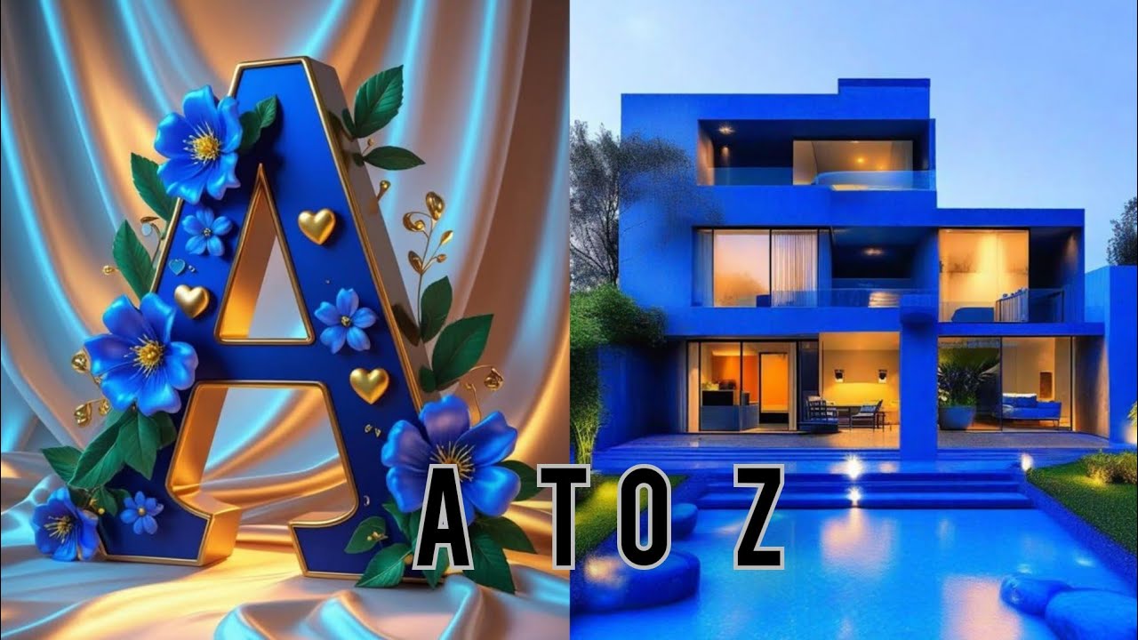 Choose your first name letter and see you house 🏠🏡