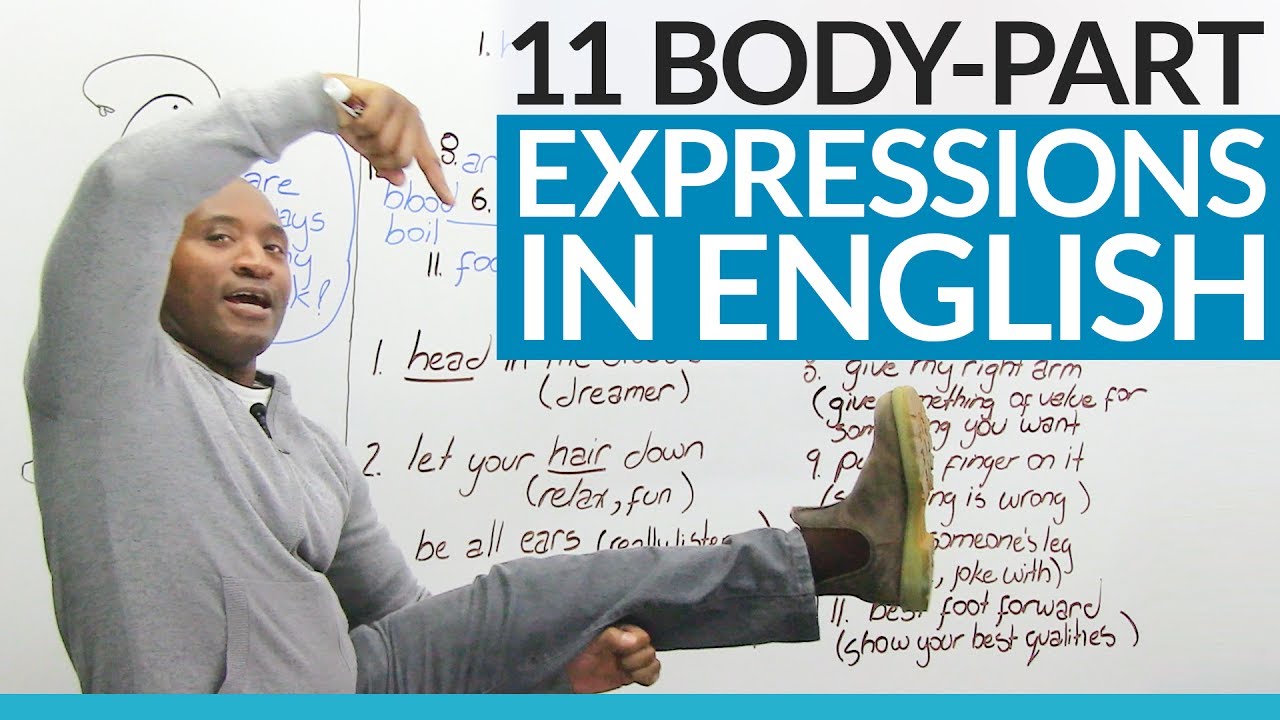 Learn English: Expressions&nbsp;that use body parts!