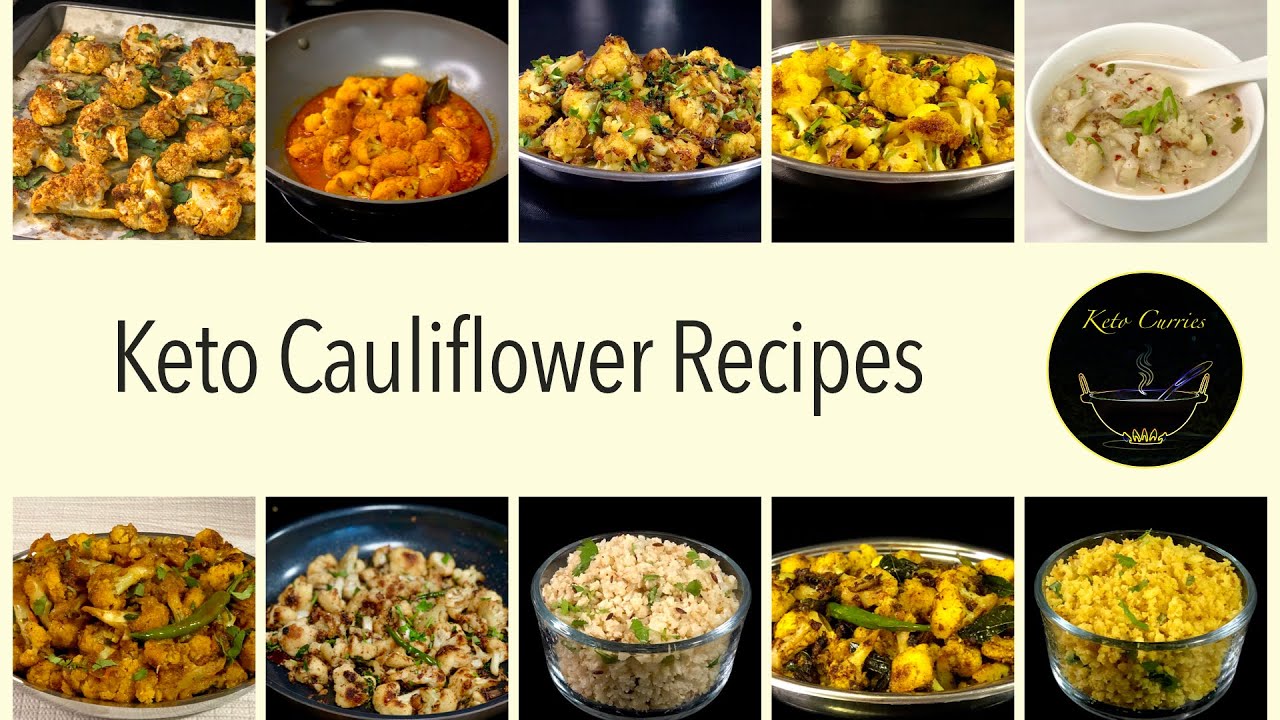 Keto Cauliflower Recipes|Keto Cauliflower curries|Keto curries