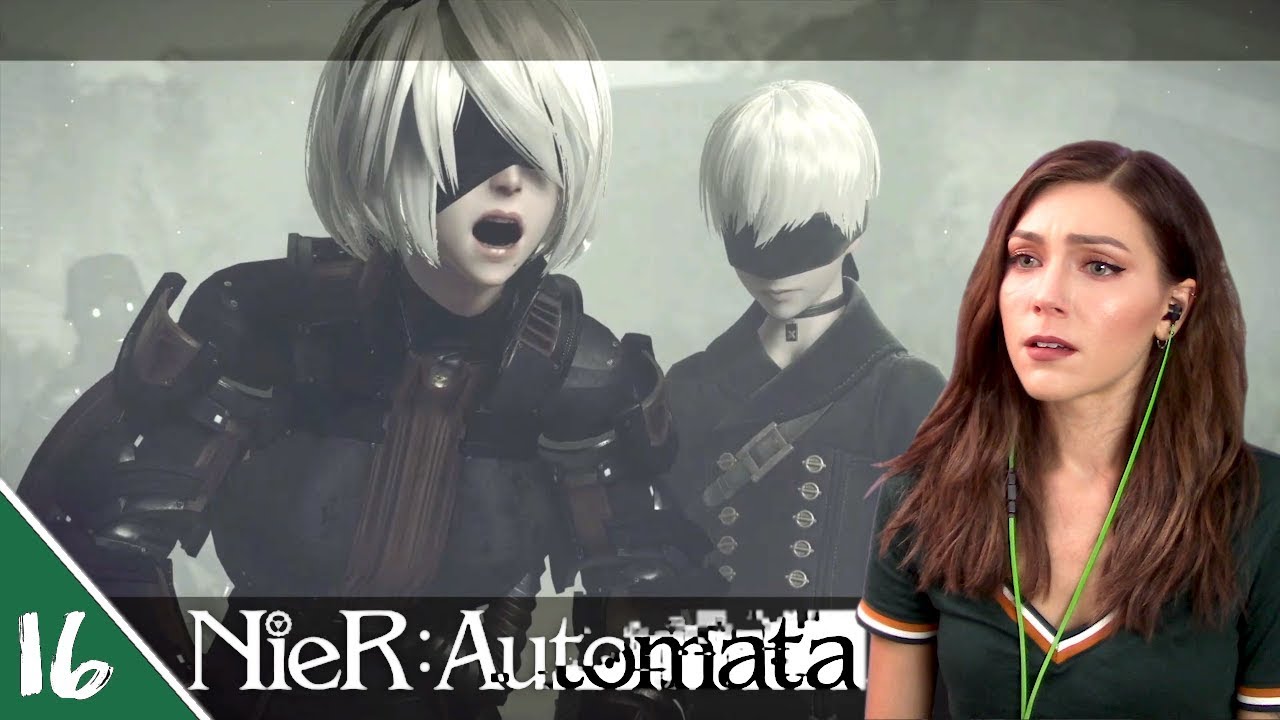Route C! |  NieR Automata Pt. 16 | Marz Plays