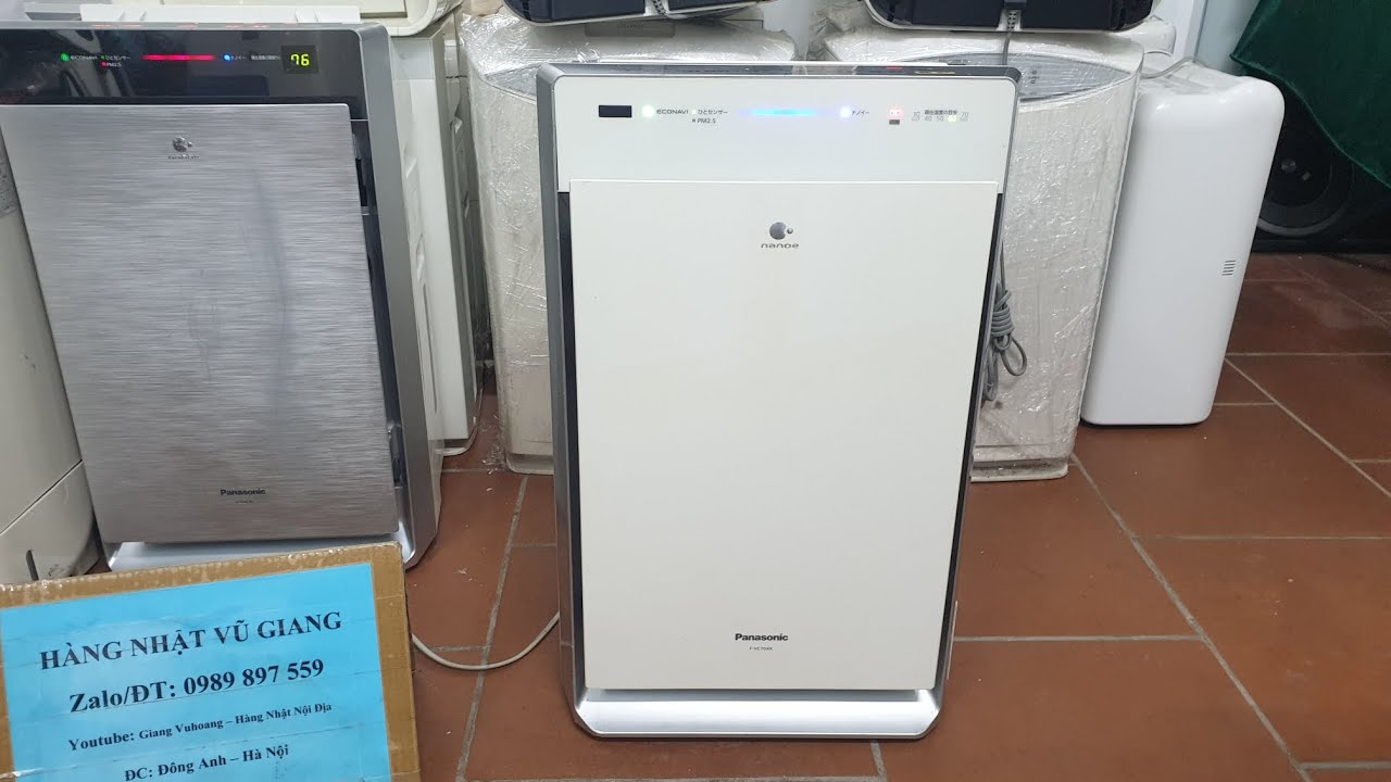 MÁY LỌC KHÔNG KHÍ PANASONIC F-VC70XK– HÀNG NỘI ĐỊA NHẬT ✨ KHỬ MÙI DIỆT KHUẨN, BÙ ẨM