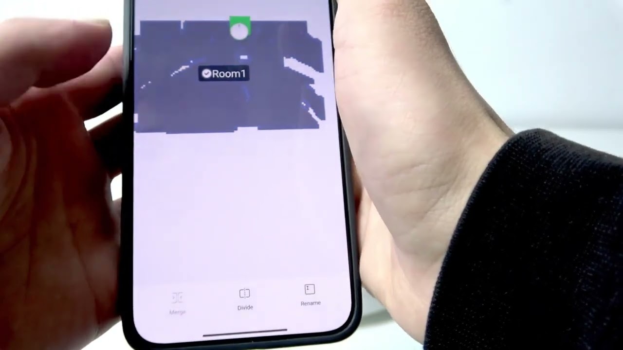 XIAOMI Robot Vacuum S40 – split rooms(맵 분할) 설정 및 방별 청소 사용법