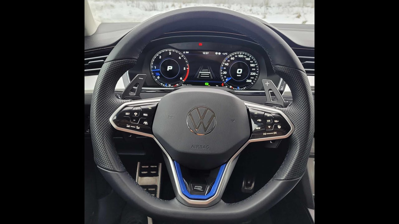 Chiński Virtual Cockpit Passat B8 mini recenzja