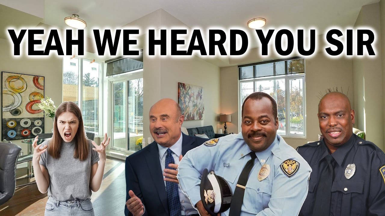 Officer Ed Powell, Officer Hart, and Dr Phil interrogate a woman on the phone