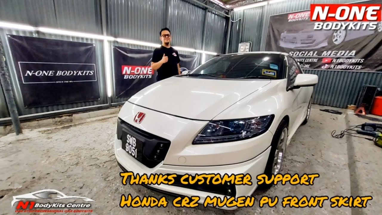 Thanks customer support honda crz mugen pu front skirt.