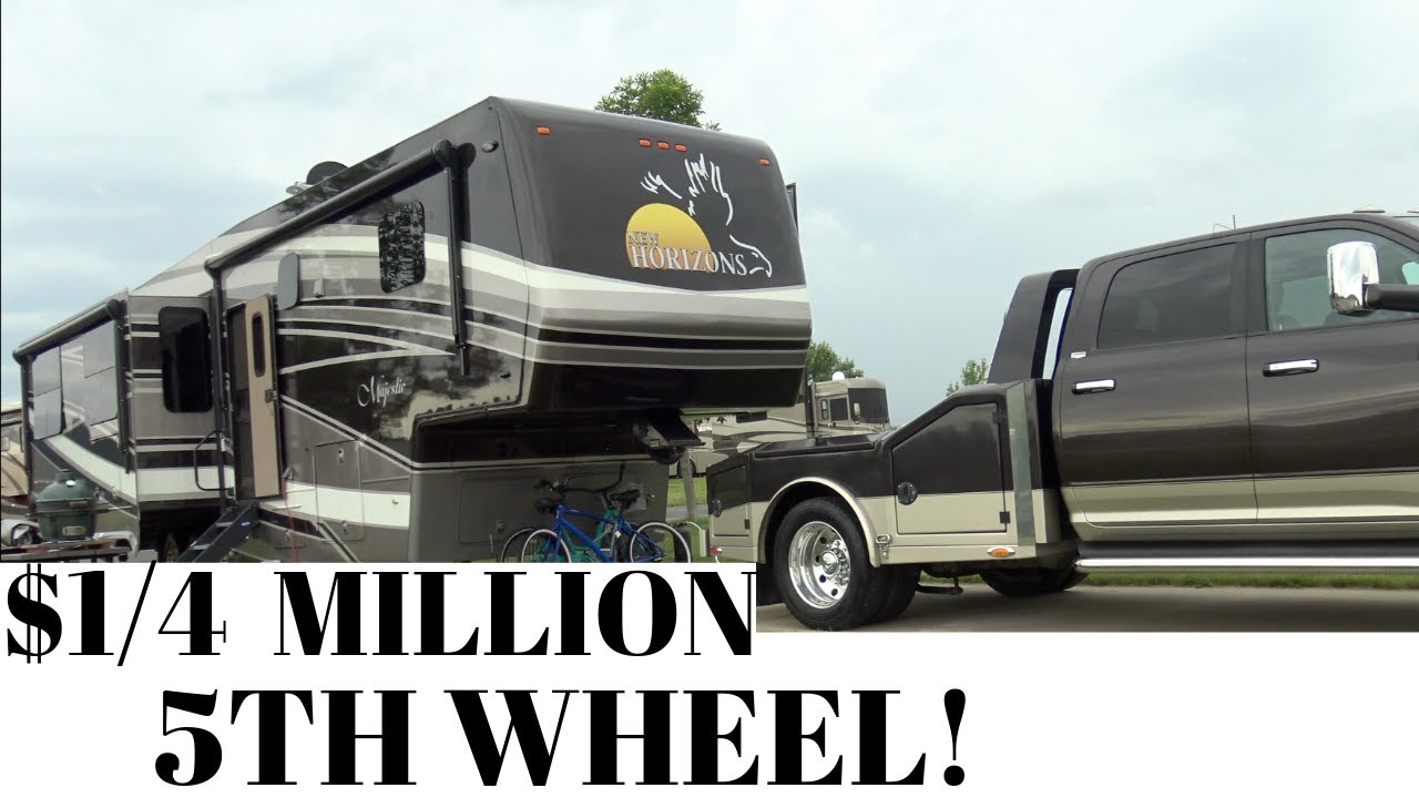 $1/4 MILLION  5TH WHEEL TRAILER!