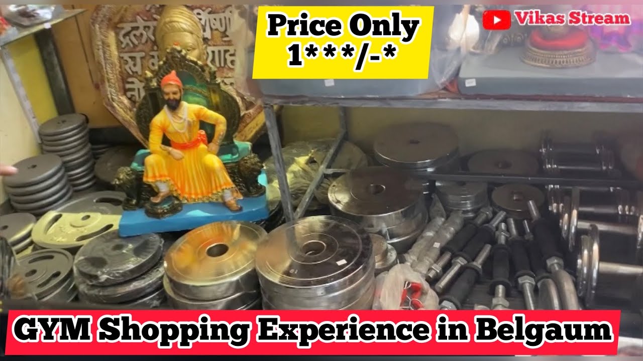 GYM Equipment At Best Price in Belgaum @Bola_Jay_Shivray009 | Workout Tips By Gourang Genji |