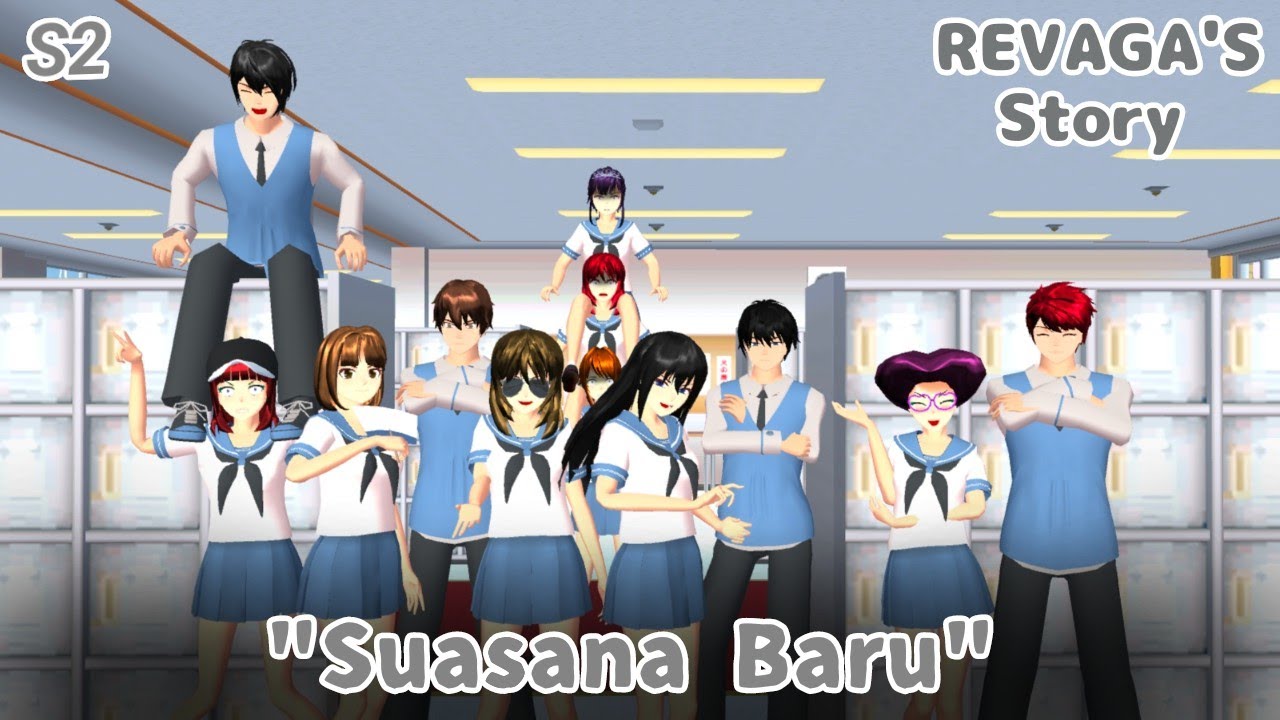 REVAGA'S STORY #1 [SUASANA BARU 🤨] || DRAMA SAKURA SCHOOL SIMULATOR