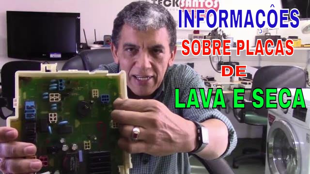 INFORMAÇÕES PLACAS LAVA E SECA