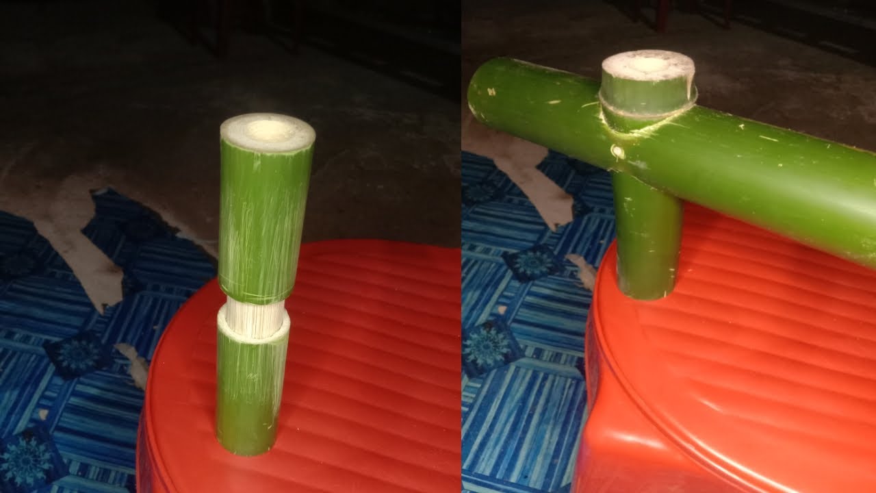 2 trik sambungan bambu yang mudah