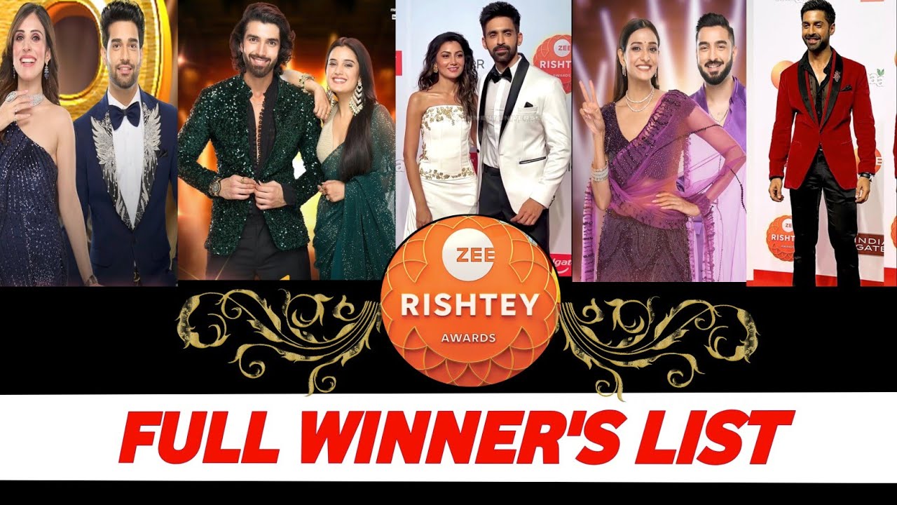 ZEE RISHTEY WEEK 2025 : Full Winners List | Best Jodi Awards ? Shriti Jha, Arijit Taneja, Ayushi K