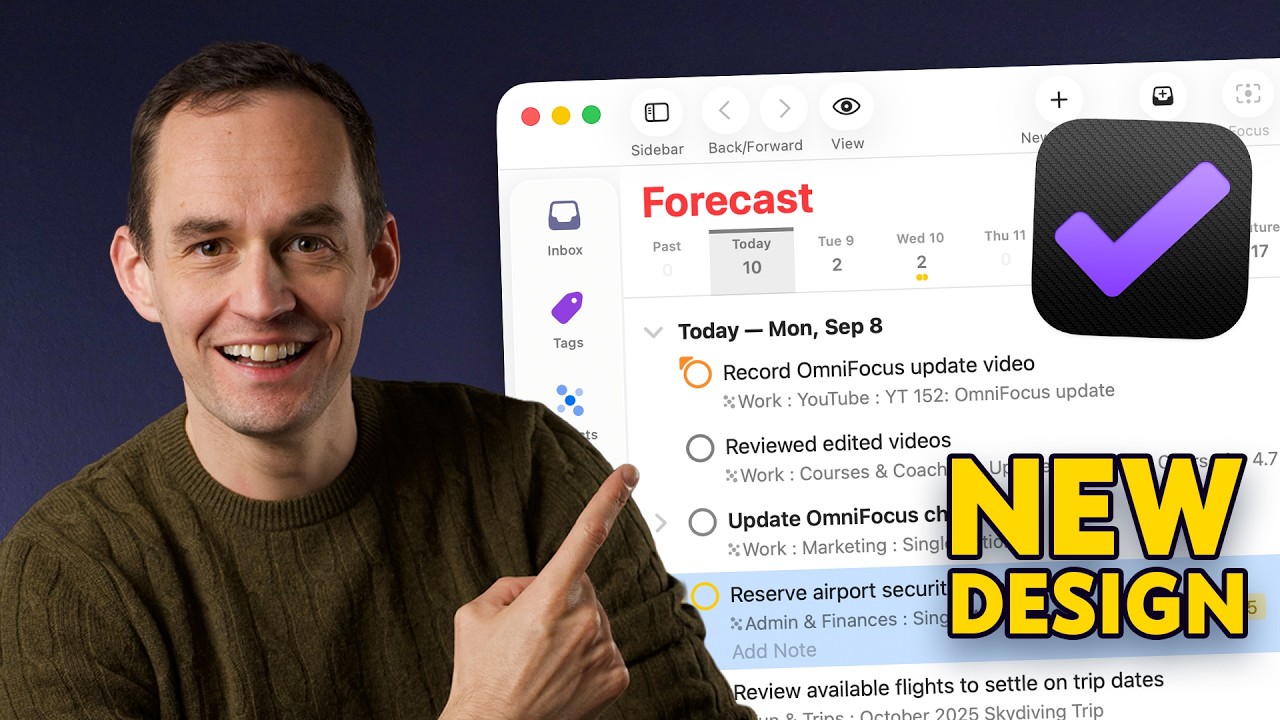 Liquid Glass in OmniFocus! (And huge new features)