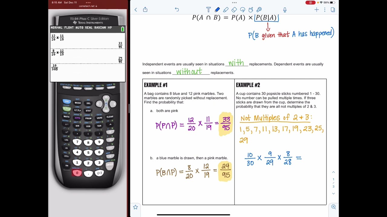 Dependent Events