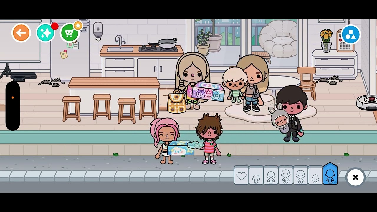 Kicked out of the house 🏠🥰🥰🥰🍡🍡🌸🍵🍵