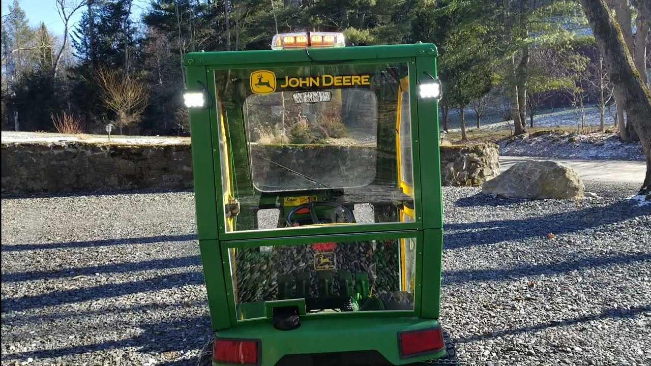 Cab Lights and Heater - John Deere 425, 445, 455