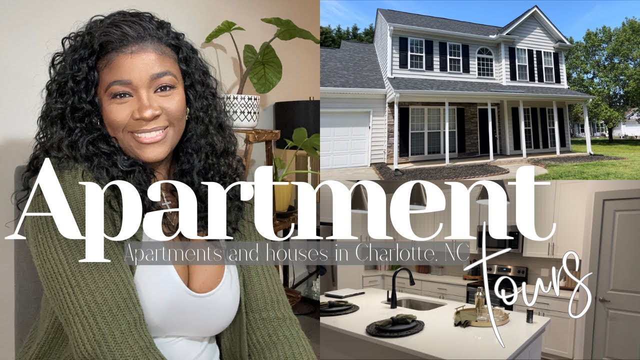 APARTMENT TOURS | AFFORDABLE APARTMENTS IN CHARLOTTE + HOUSES FOR RENT + INFO & LINKS INCLUDED PT. 1