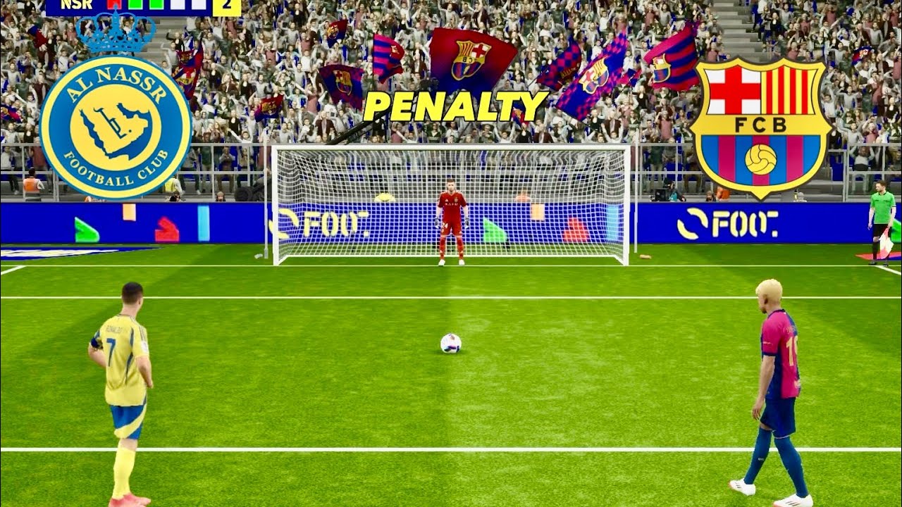 AL NASSR VS FC BARCELONA PENALTY SHOOTOUT | NSR vs FCB | eFOOTBALL
