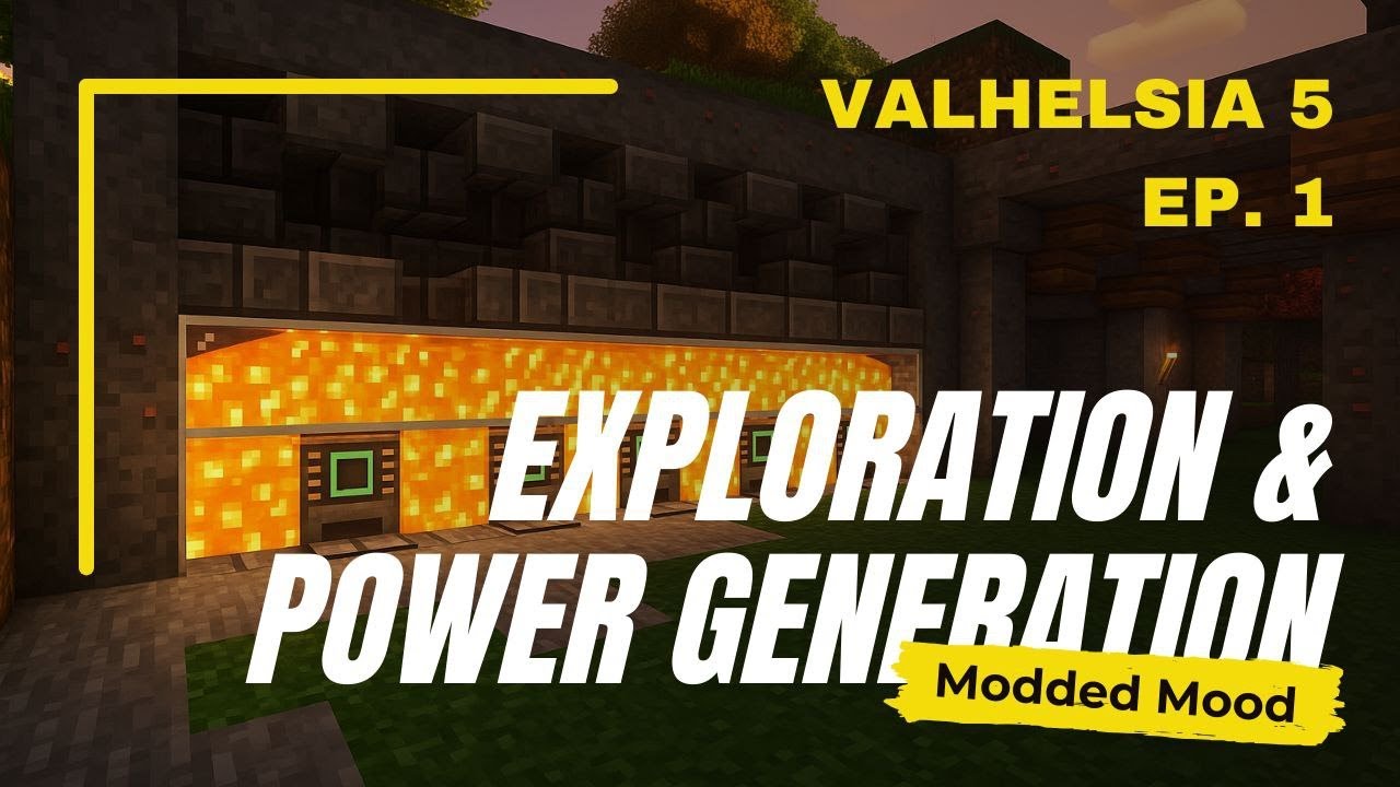 Mekanisim Power + Base Beginnings - Valhelsia 5 Ep. 1