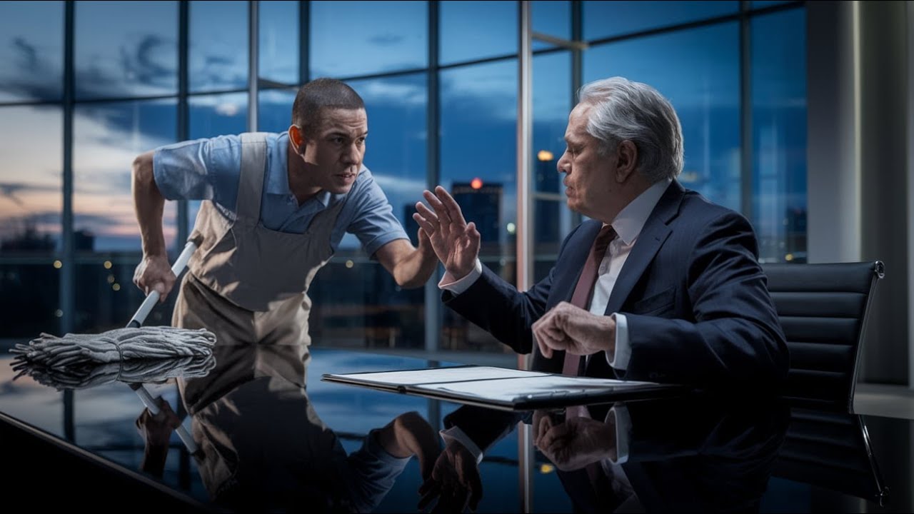 Don&rsquo;t sign this contract, &mdash; said the janitor. The billionaire froze and called off the deal...