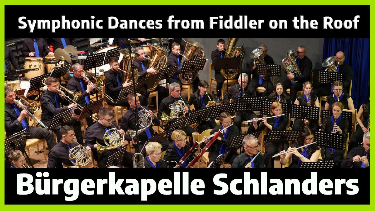 Symphonic Dances from Fiddler on the Roof – Live 2025 | Georg Horrer & Bürgerkapelle