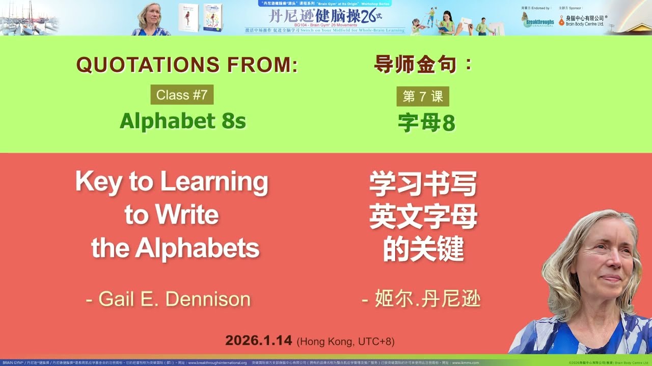 Key to Learning to Write the Alphabets - Gail Dennison