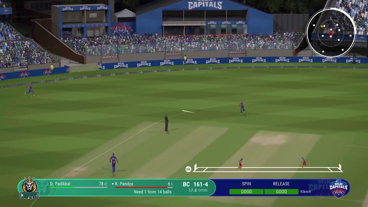 Delhi capitals vs Bangalore Giants IPL 2026