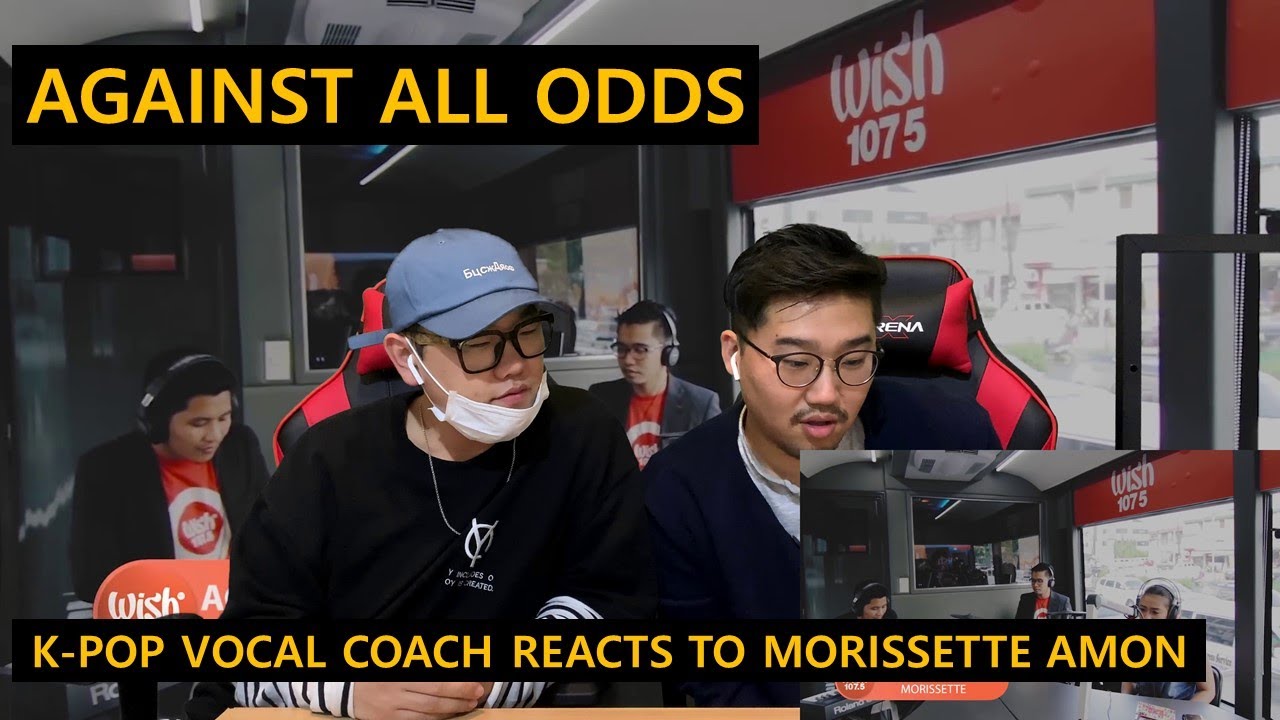[ENGsub] K-pop Vocal Coach reacts to Against All Odds - Morissette Amon (cover)