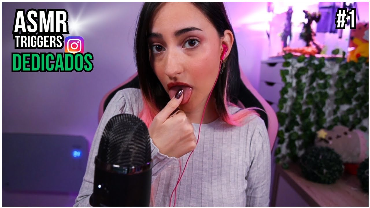 ASMR DEDICADOS 💗 [KISSES, MOUTH SOUNDS, INAUDIBLE...] 👅 | CUSTOM TRIGGERS 💋