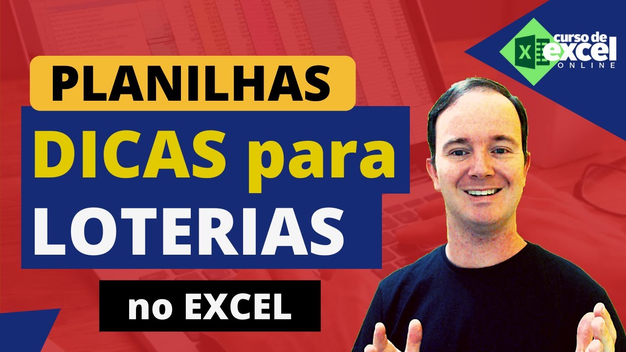 Dicas para Loterias com EXCEL - Curso de Excel OnLine