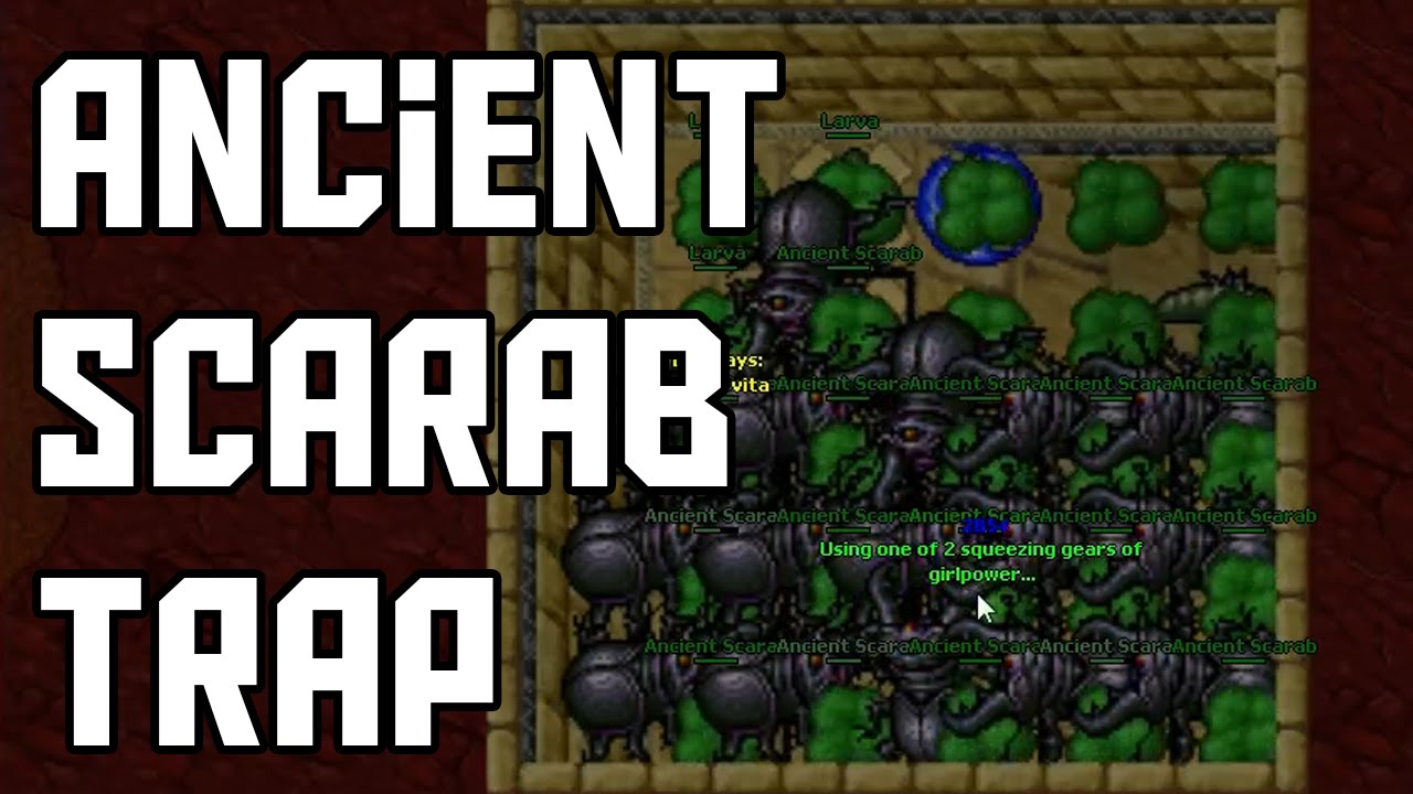 [Tibia Highlight] 307 RP Dead to Ancient Scarab Trap