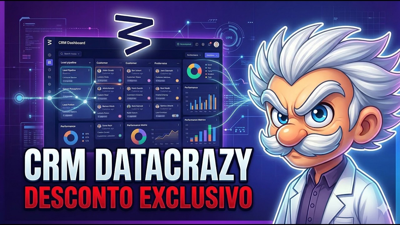 DataCrazy CRM: Gestão de Clientes Inteligente (com SUPER DESCONTO 🔥)